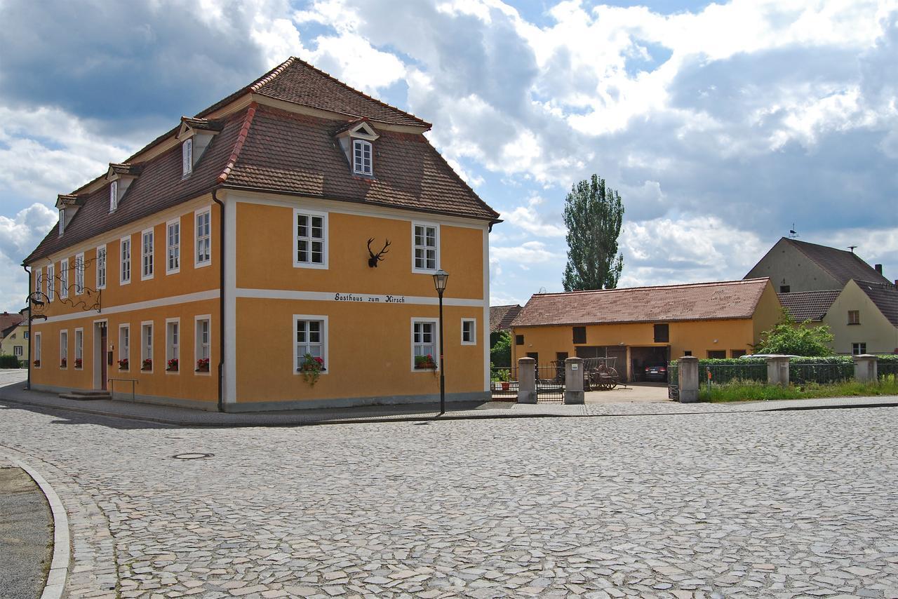 Готель Gasthof Zum Hirsch Drehna Екстер'єр фото